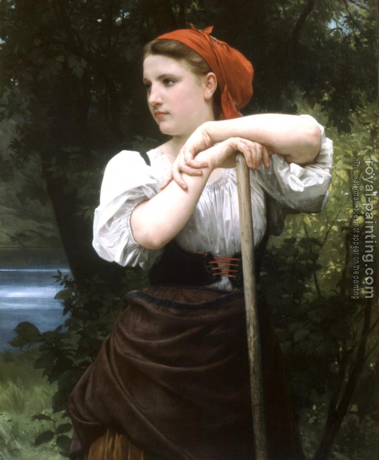 William-Adolphe Bouguereau : The Haymaker